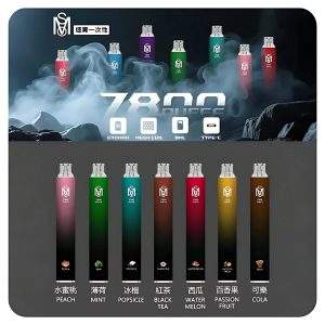 MSO 7800 Puffs 拋棄式電子煙|大容量一次性煙桿|新品上市|16種口味可選 | 限時優惠買十隻送一隻